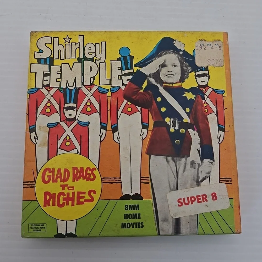 Shirley Temple‎ Glad Rags to Riches 8mm Film